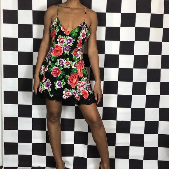 Floral Slip Dress (Buy 2, Get 1 Free) - Picture 3 of 4